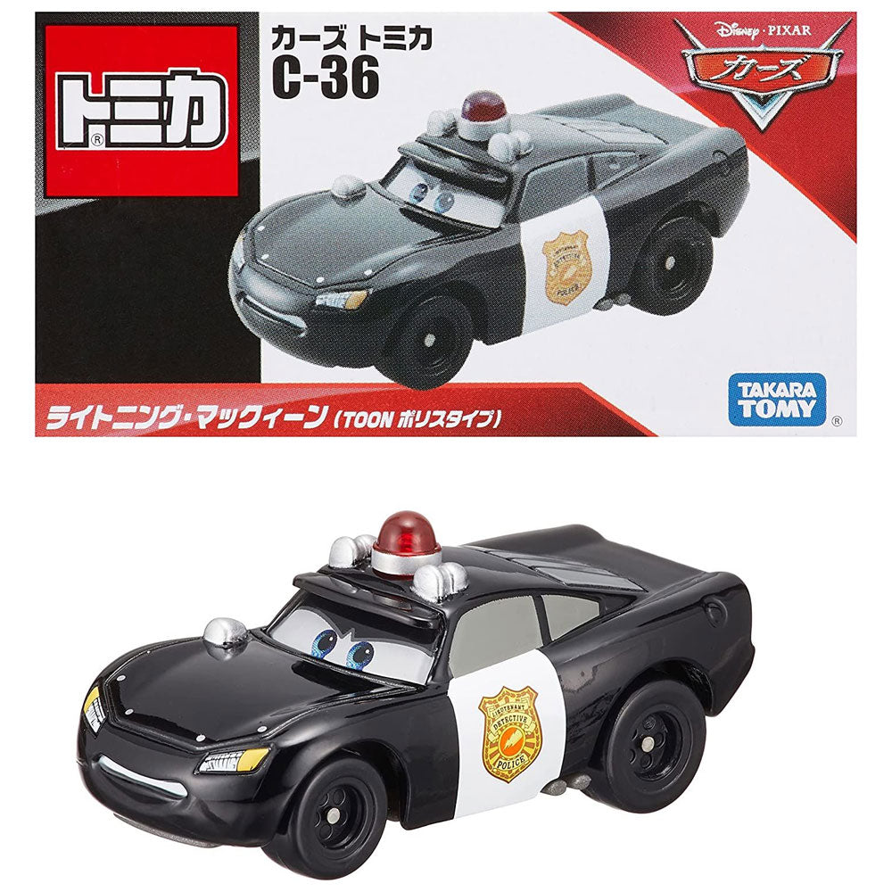 TOMICA C-36 LIGHTNING MCQUEEN POLICE TYPE TOMICA C-36 LIGHTNING MCQUEEN POLICE TYPE